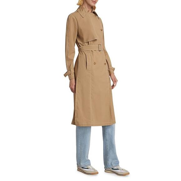 TWP Last Night Oversized TRENCH COAT in Camel L - Picture 3 of 6